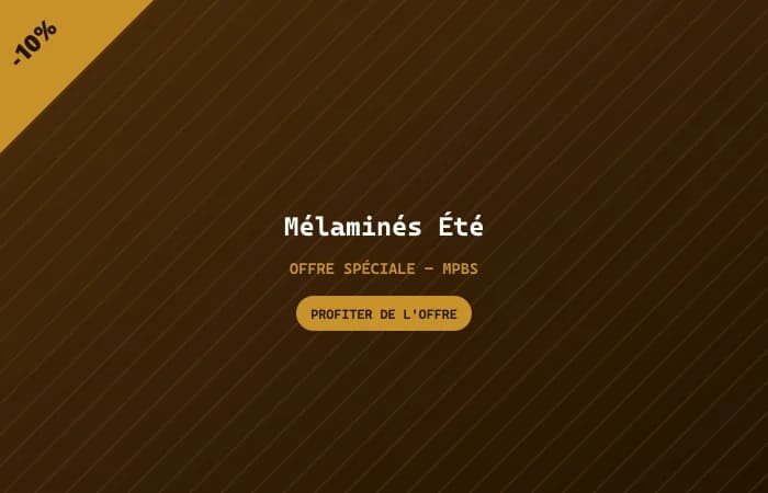 Mélaminés été