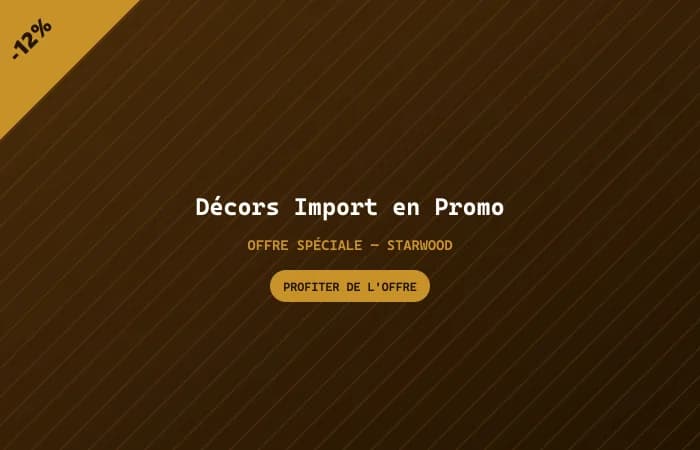 Décors Import en Promo